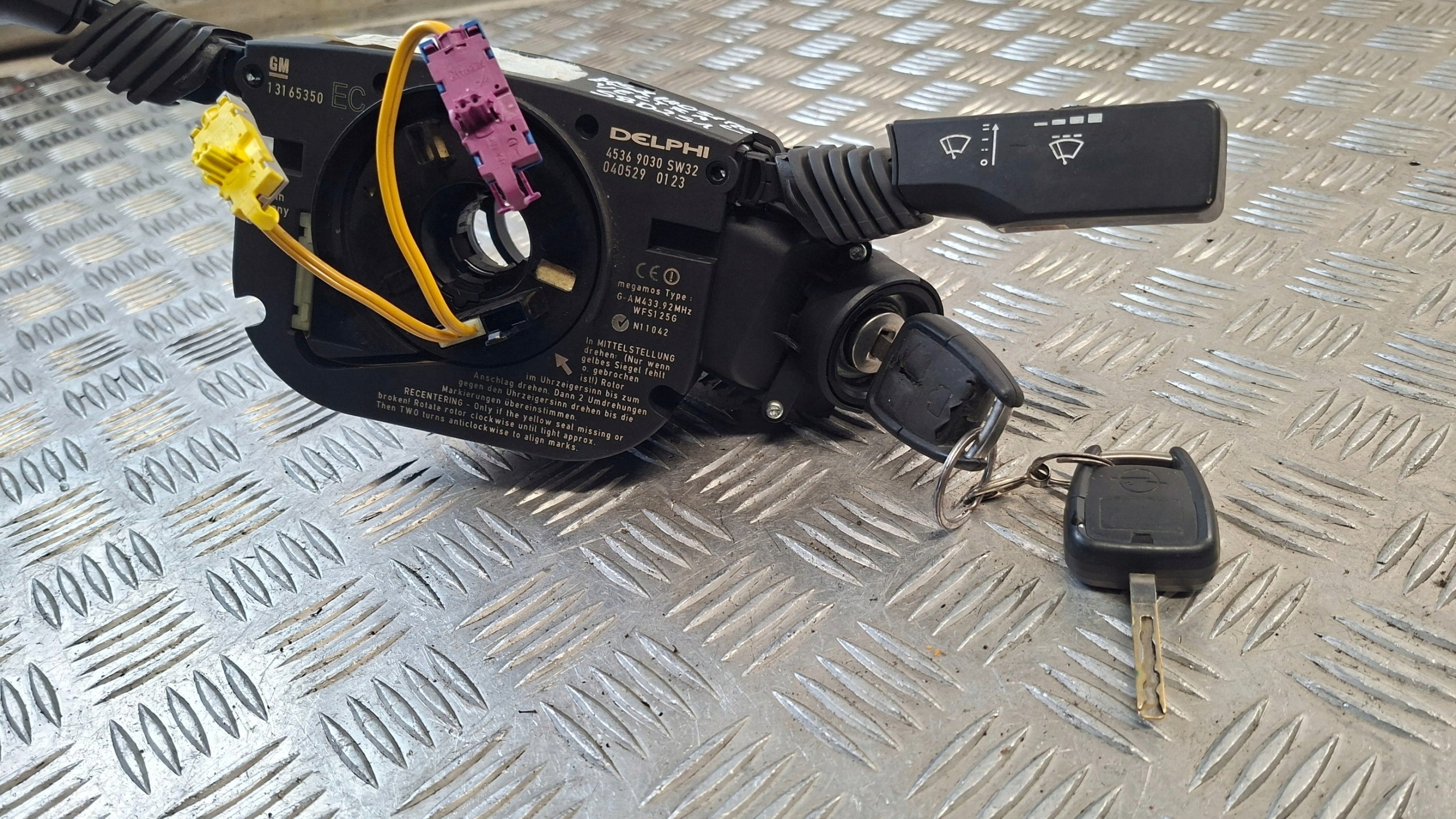 Commodo essuie glace OPEL VECTRA C