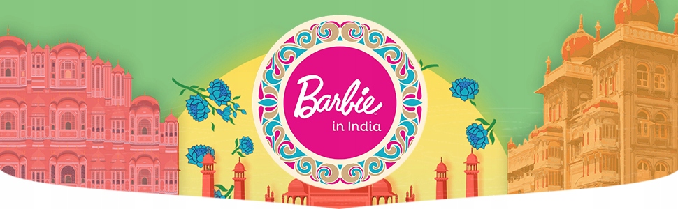 LALKA BARBIE IN INDIA VISIT SIKKIM GOMPAS Materiał plastik tkanina