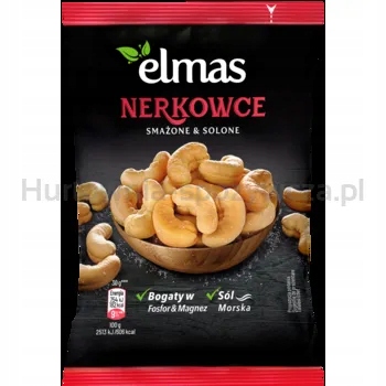 Elmas kešu ořechy smažené a solené 90 g