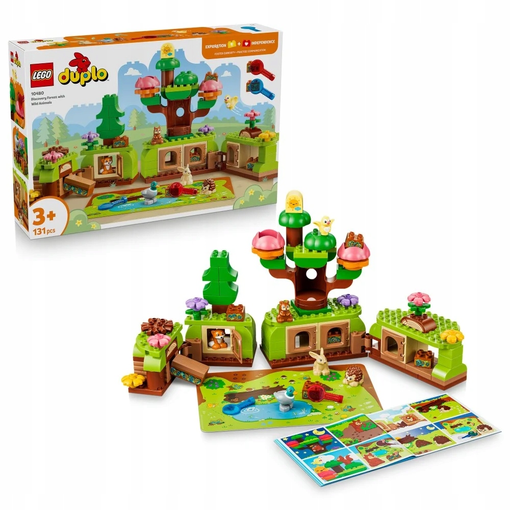 Lego 10480 Duplo Town Les objevitelů s divokými zvířaty