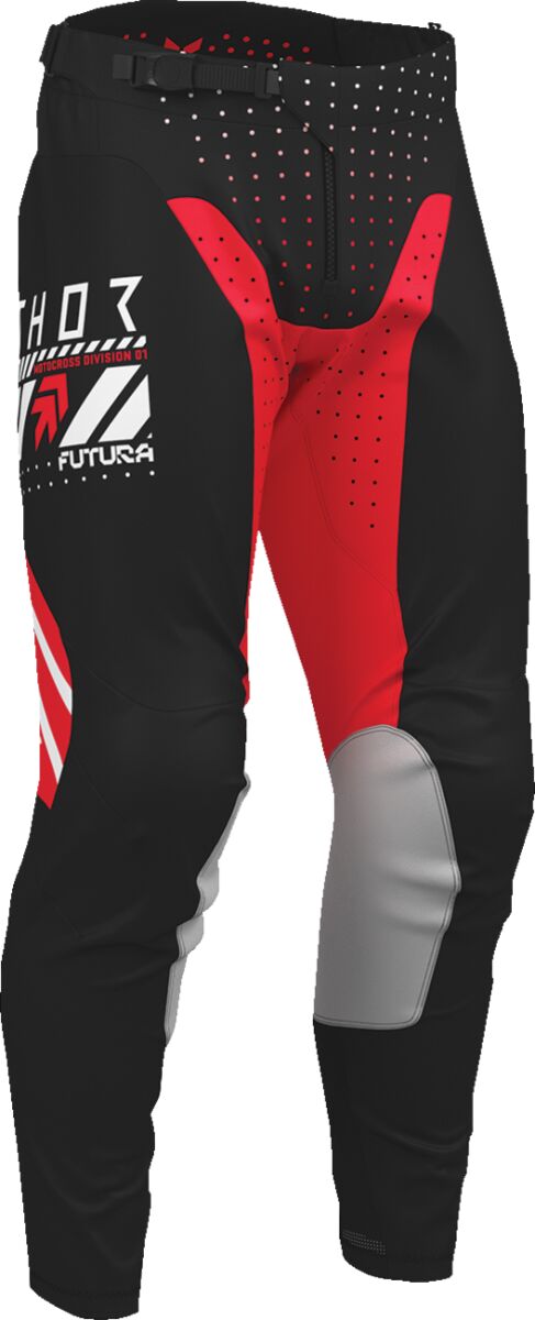 Nohavice Na Cross Thor Launchmode Futura Black/red 42