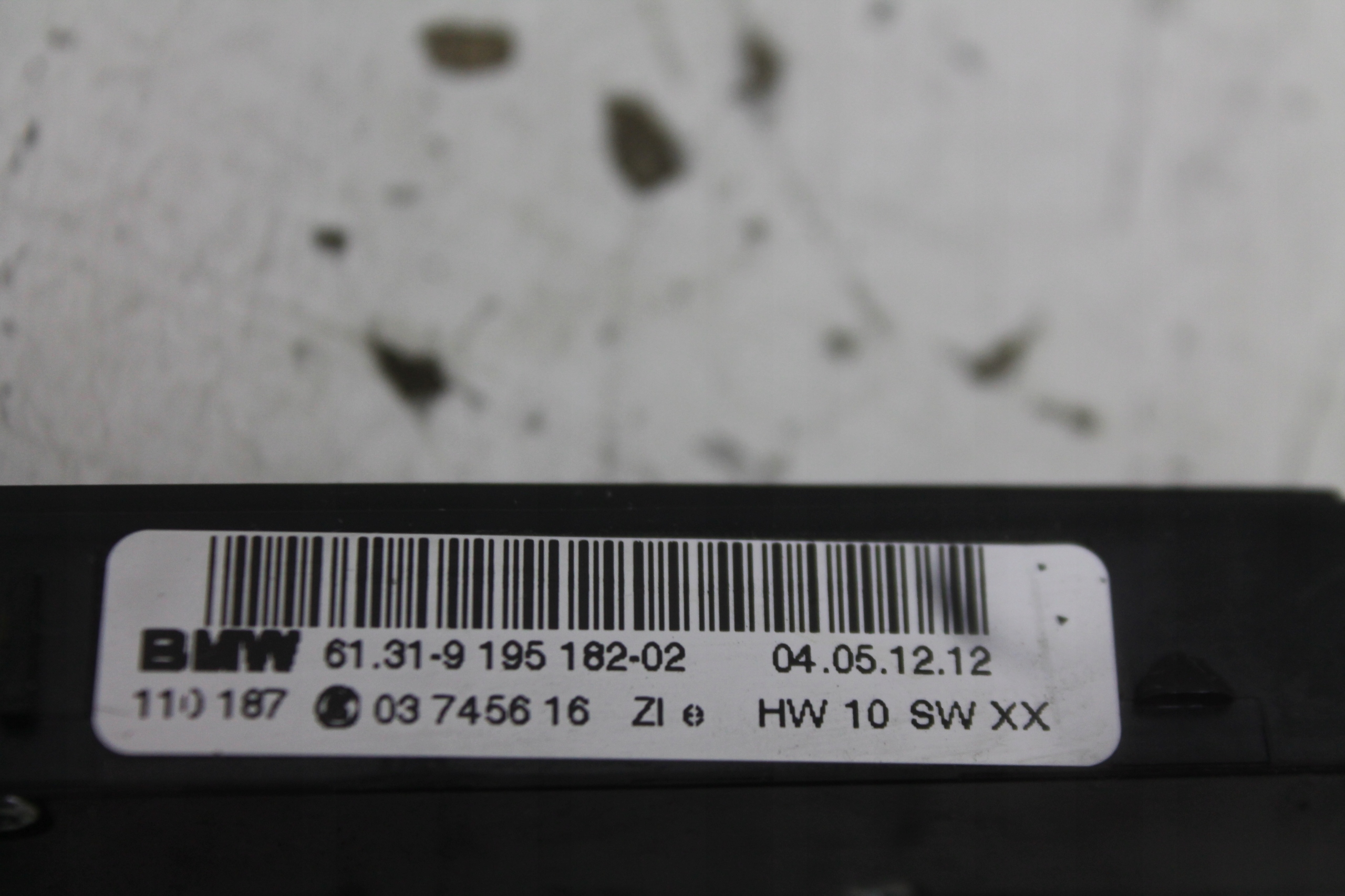 PANEL Pulsante ESP 9195182 BMW X1 E84 09-15