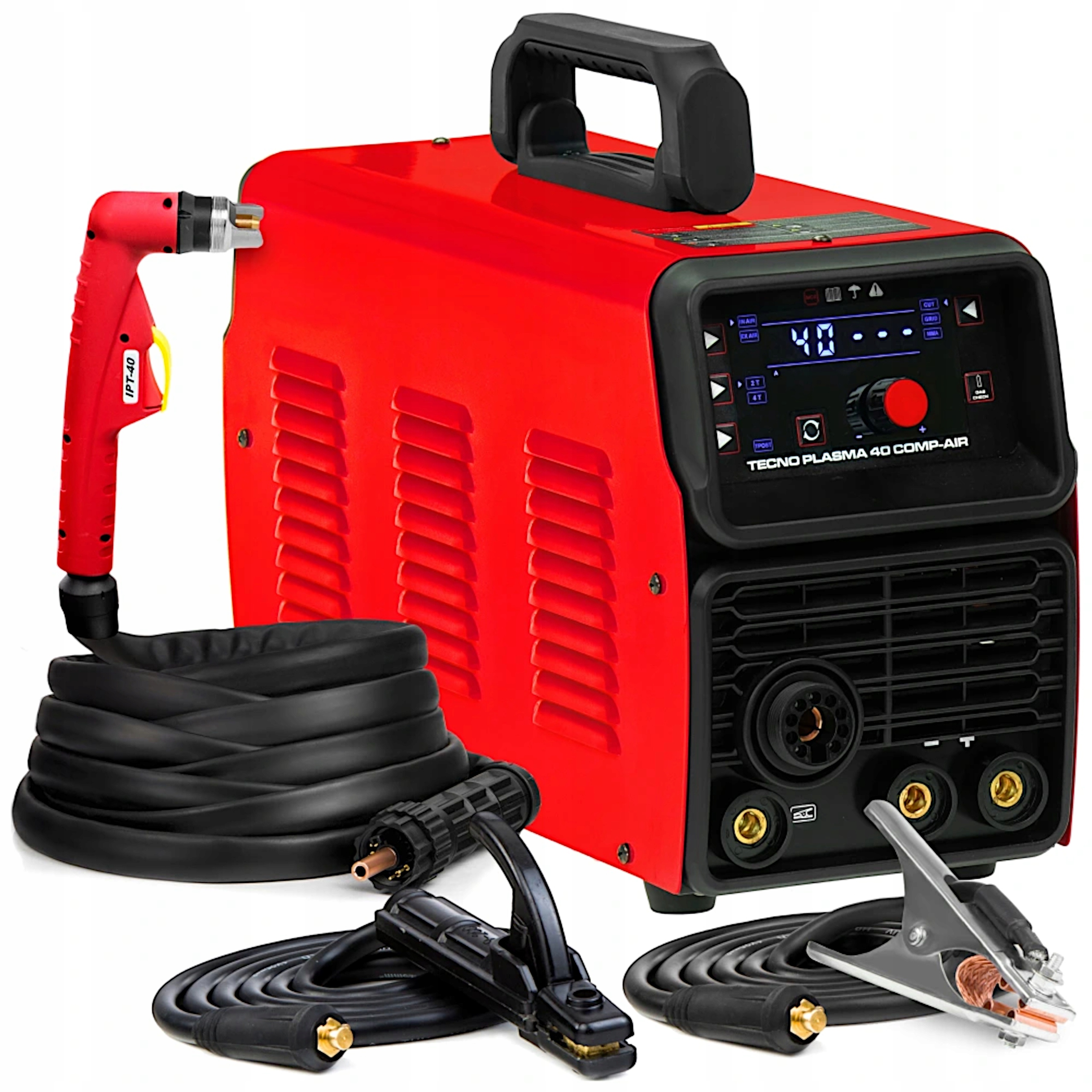 Ideal Tecno Plasma 40 Comp Air Plazmová Řezačka A Svařovací Stroj Mma 2V1