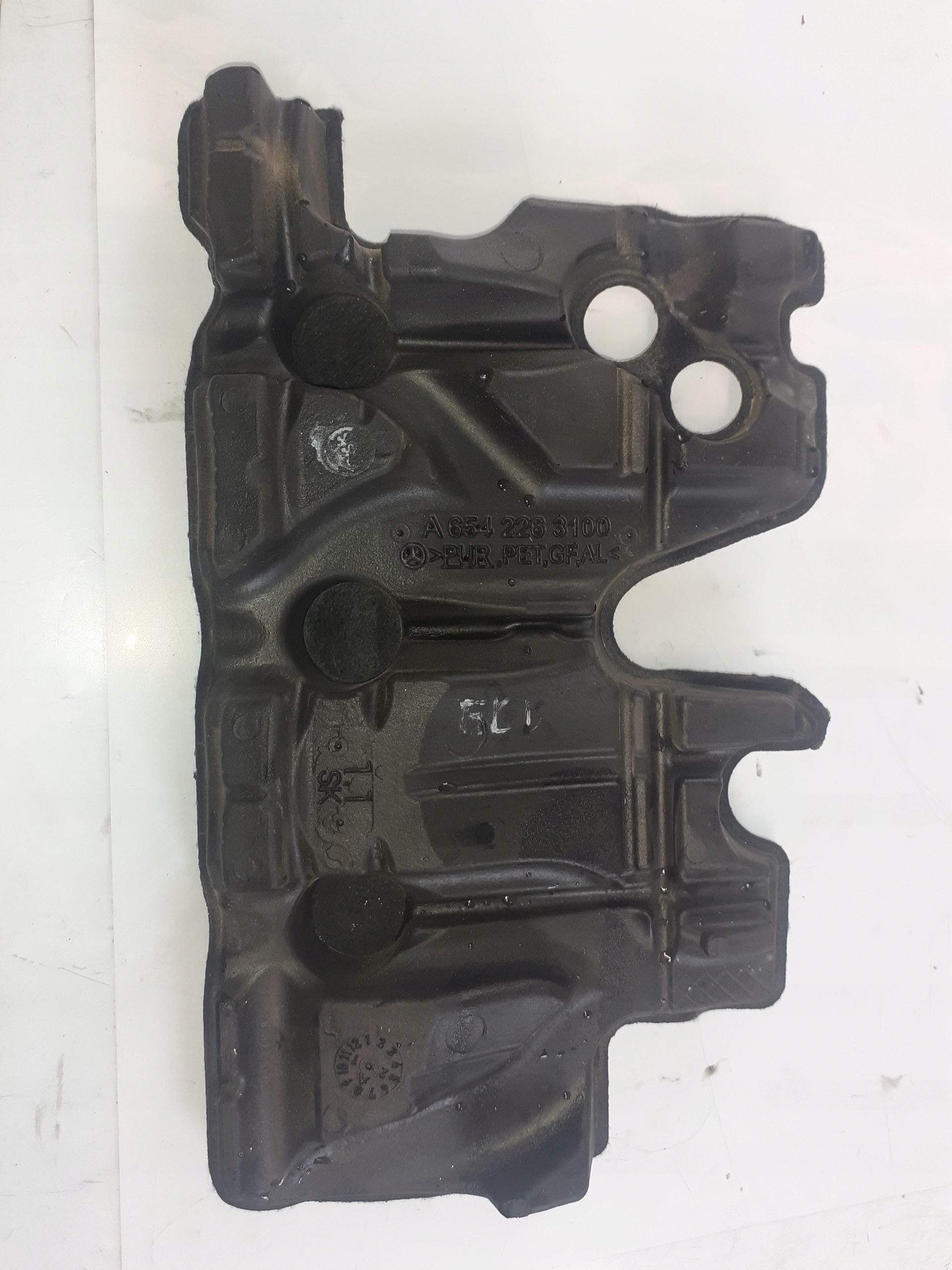 kryt TERMICZNA výfuku MERCEDES A247 X247 2.0D