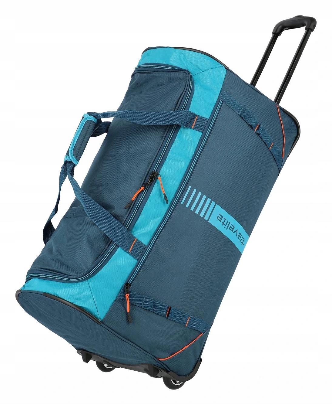 Cestovní taška na kolečkách Travelite Basic Active 86L petrolejová