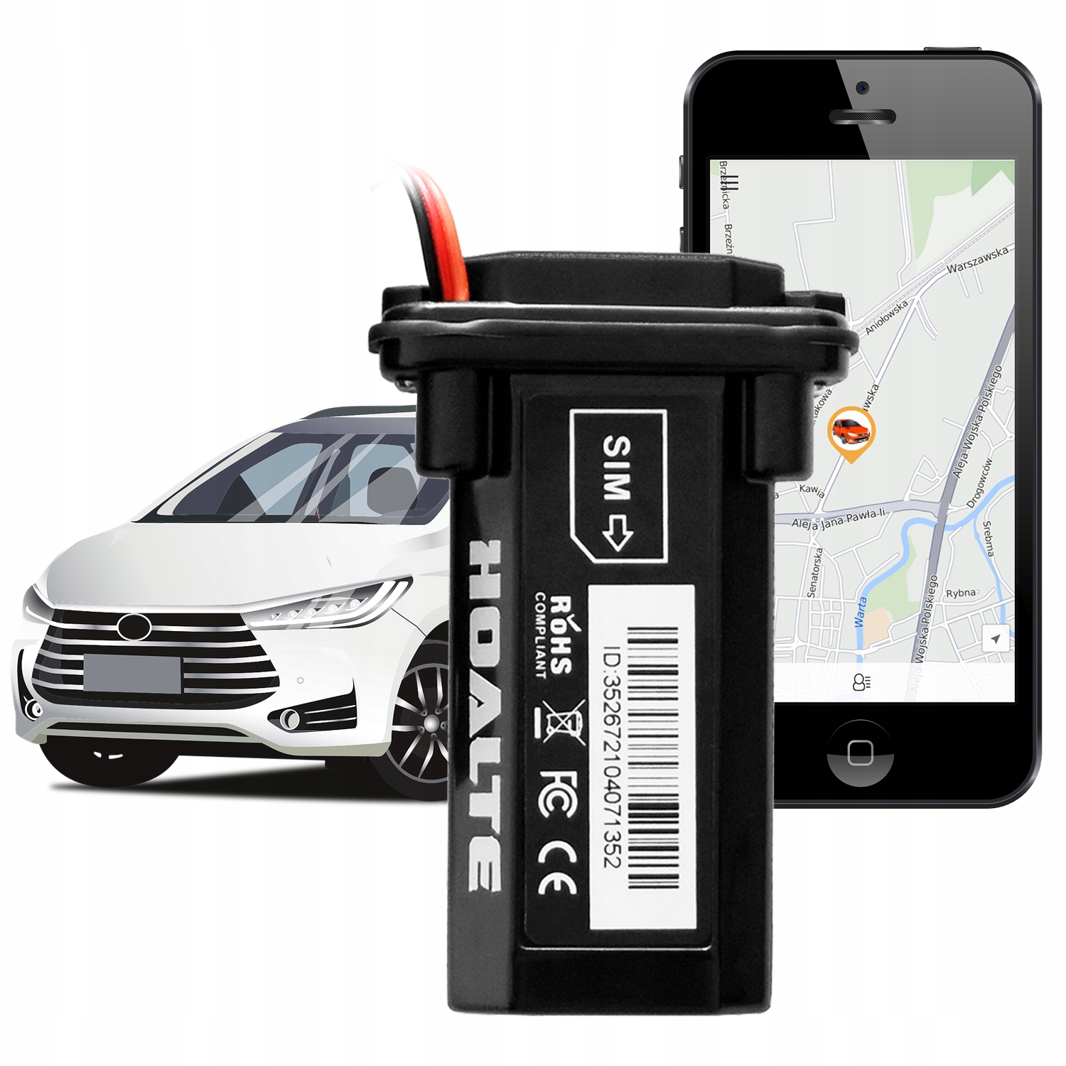 

Lokalizator Gps Tracker Samochodu Auta Wodoodporny