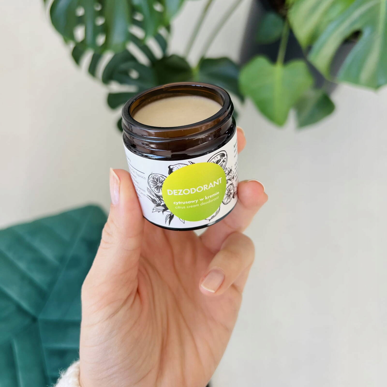 LULLALOVE Dezodorant W Kremie Cytrusowy 60 ml Stan opakowania oryginalne