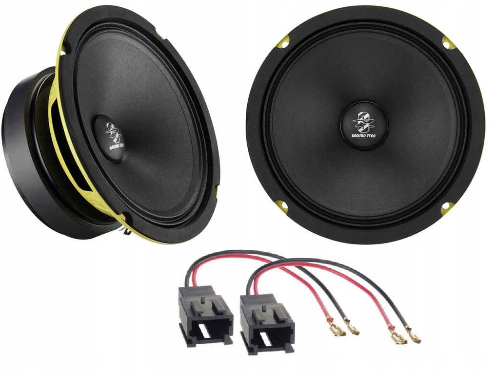 Automobilové reproduktory 165 mm Ground Zero Gzcm 6.5XSPL Peugeot 206 306 307