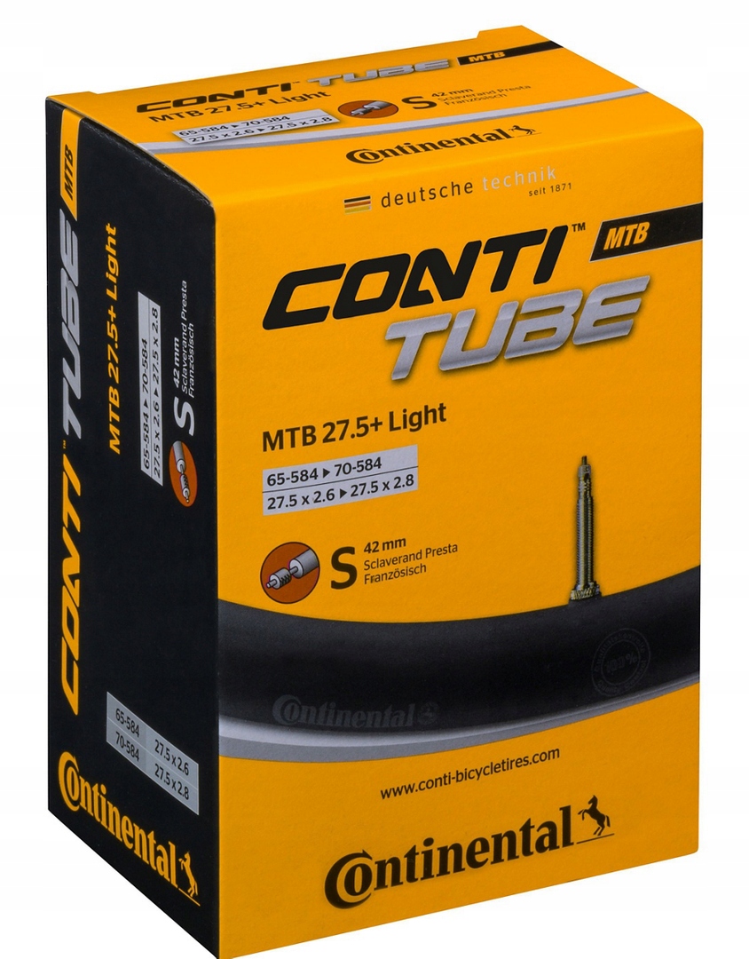Dętka Continental Mtb 27.5 B+ 57-> 70-584