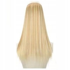 Vlasy Flip-in Vlasec Bez Spon 55 CM Jako Přírodní blond pramínky 24H613