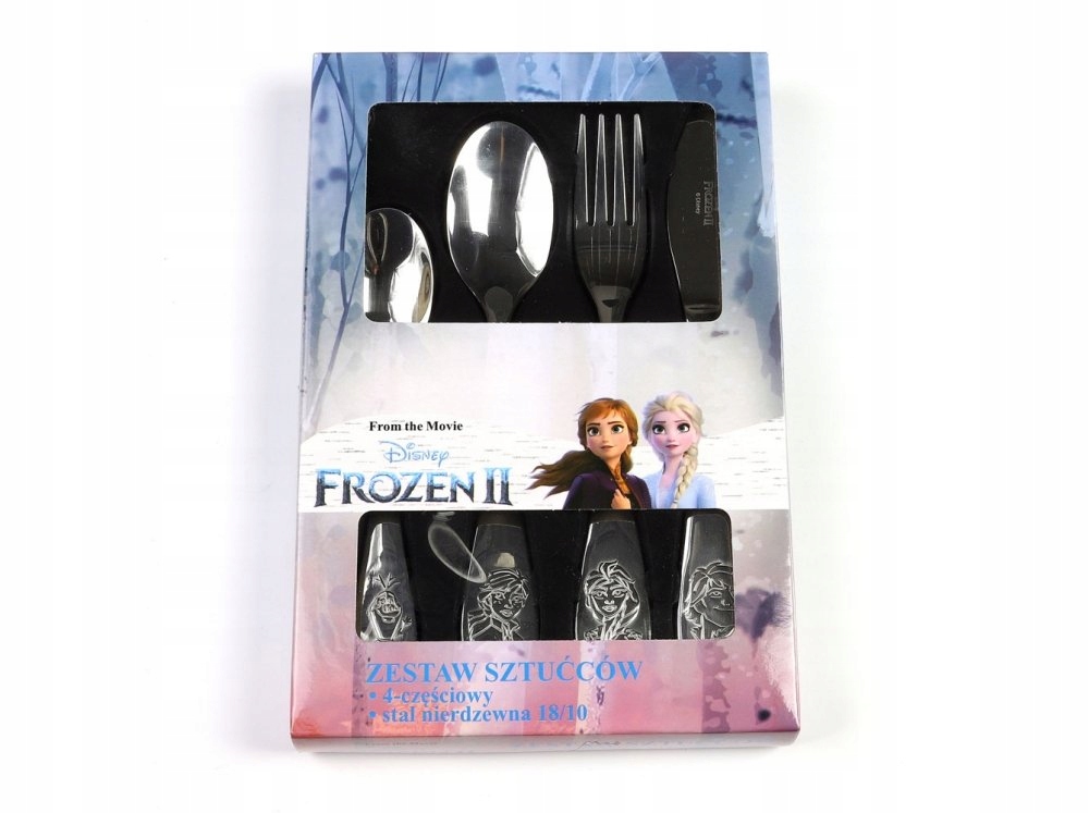 

Sztućce Dziecięce 4 Sztuki Frozen Elza Anna Disney