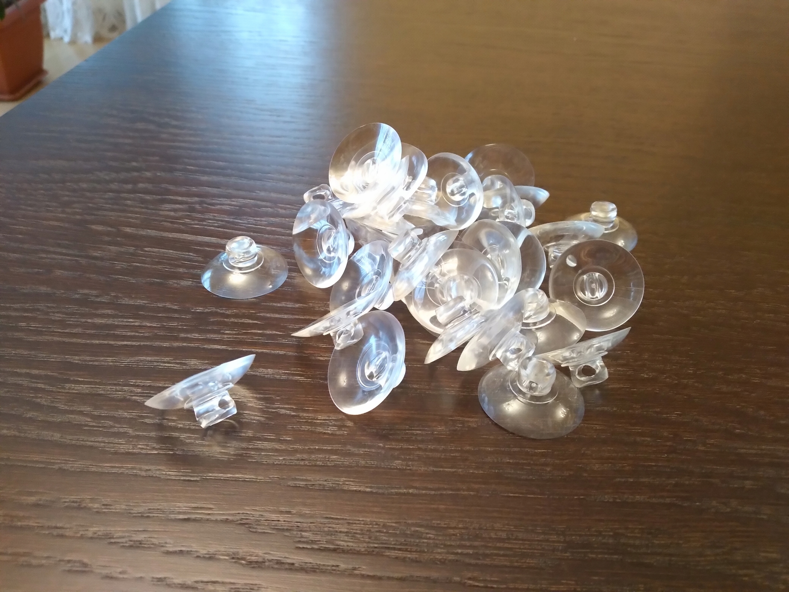 Přísavky na auto přísavky silikonové gumové 4 cm 1000 ks