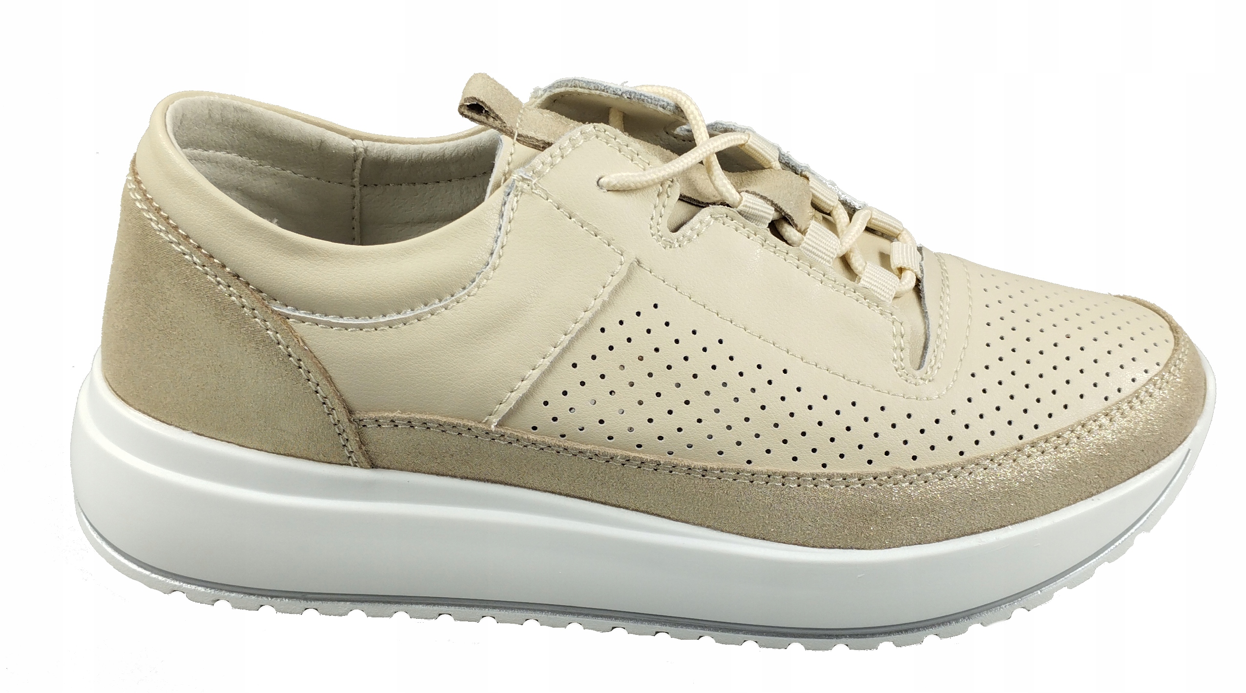 Artiker Relaxační Polobotky 52C1384 Zlatá Béžová r38