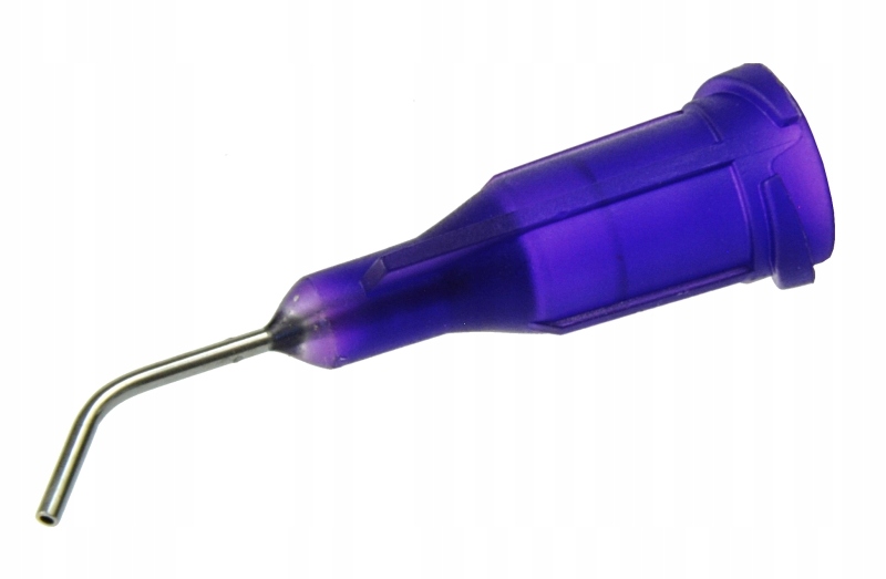 

Igła dozownicza zagięta do fluxu kleju 21G 0,51mm