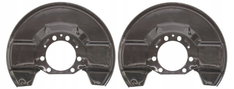 SAAB 9-3 OSŁONY TARCZY HAMULCOWEJ PRZÓD KOMPLET