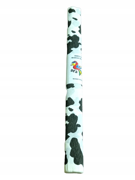 

Bibuła marszczona wzorzysta 200 x 50 wzór krowa