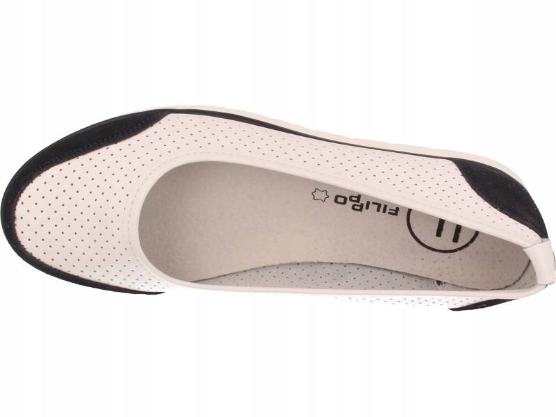 JBUT - FILIPPO PÓŁBUTY SKÓRA BALERINY DP4524 r.39 Model DP4524