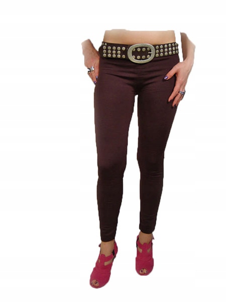 

Legginsy Ocieplane Spodnie Getry Rurki Xs S M L XL