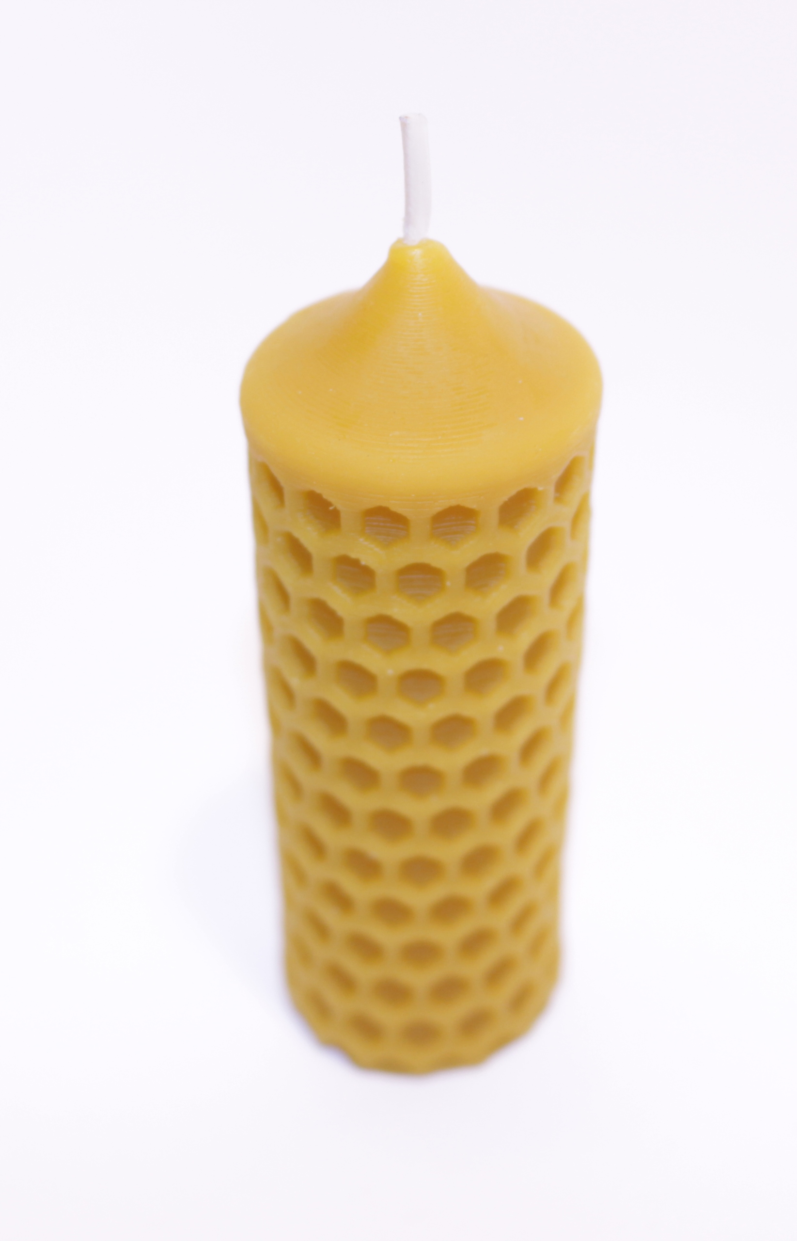 

Świeczka z wosku pszczelego walec/wzór 1, 65 g