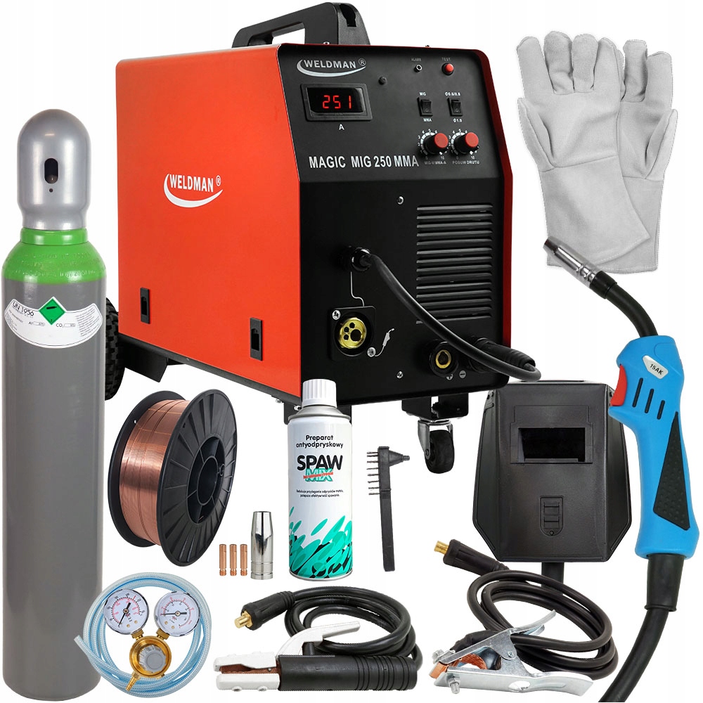 Зварювальний апарат 2в1 MIGOMAT 200A MAG MMA