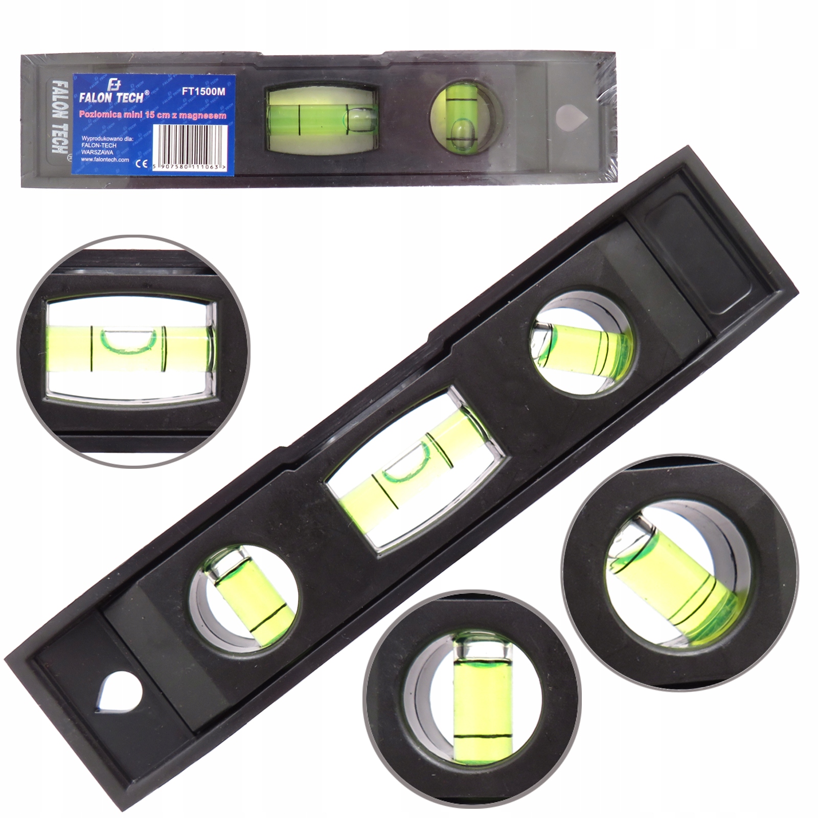 

Mała Kompaktowa Mini Poziomica Z Magnesem 155MM