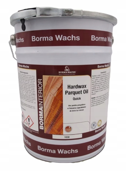 Borma Wachs Hardwax 1030 olejový vosk na parkety bezfarebný 5L