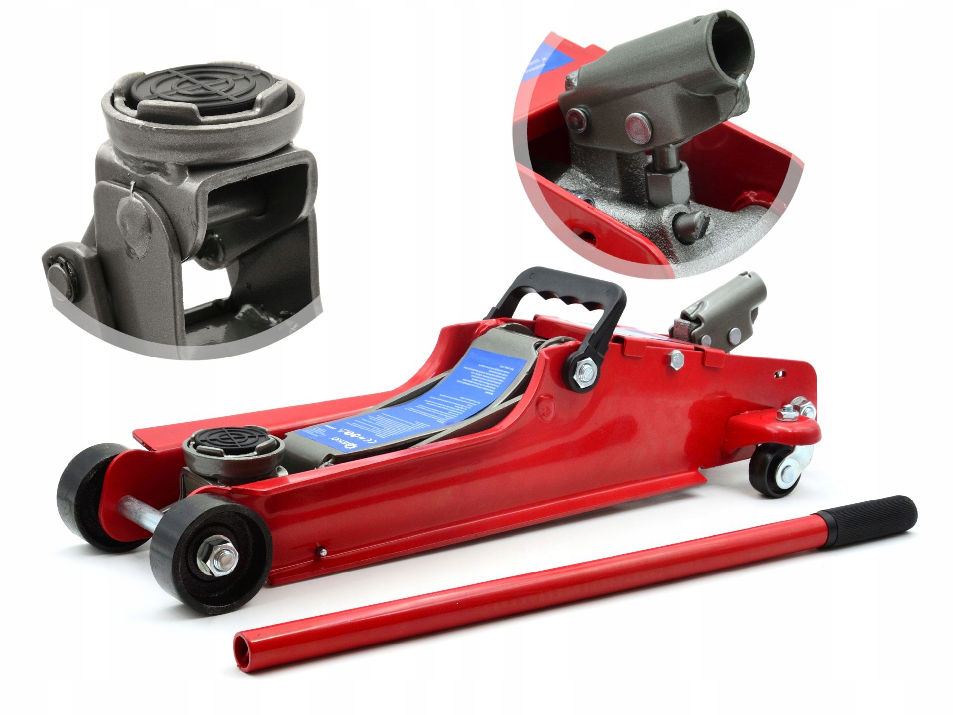 Hydraulický zdvihák 2,5T nízkoprofilový Smart guma