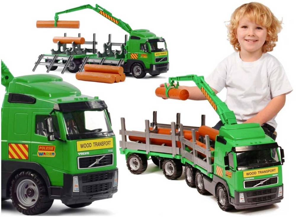 

Polesievolvo Ciężarówka Transport Drzewa DŹWIG74CM