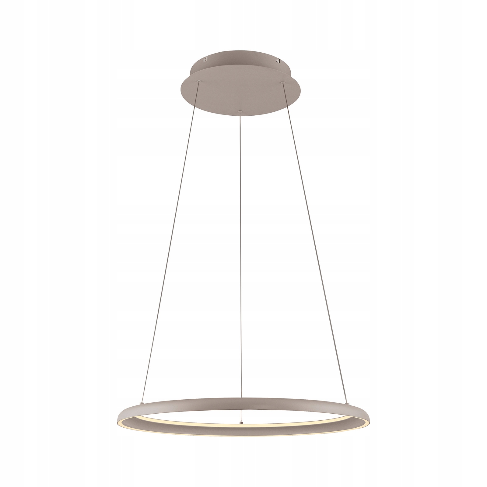 Led závesná lampa Quillo okrúhla, stmievateľná, zdvíhacia Paul Neuhaus 60 cm