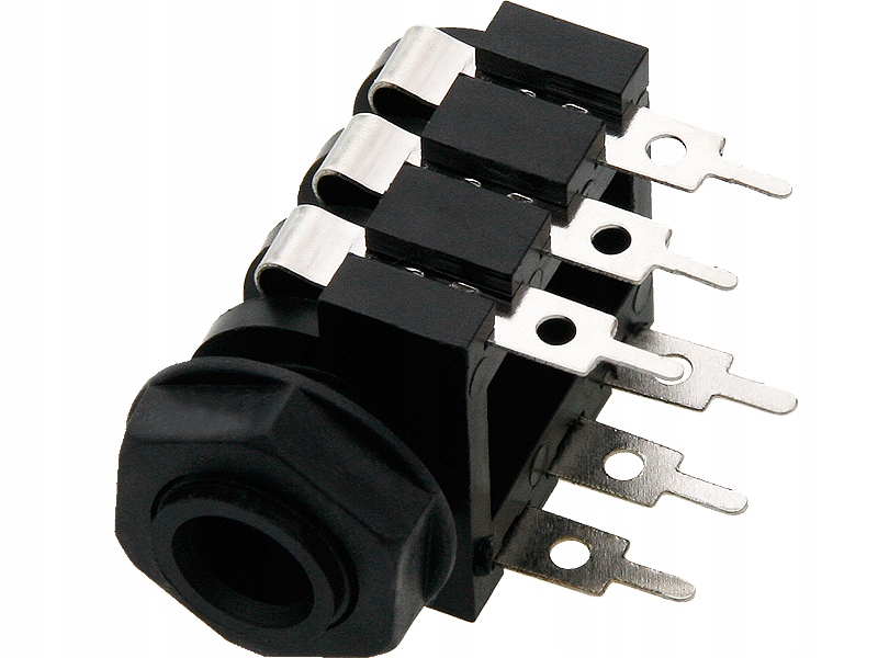 

Gniazdo Duży Jack 6,3 Stereo do druku 6pin (2531)