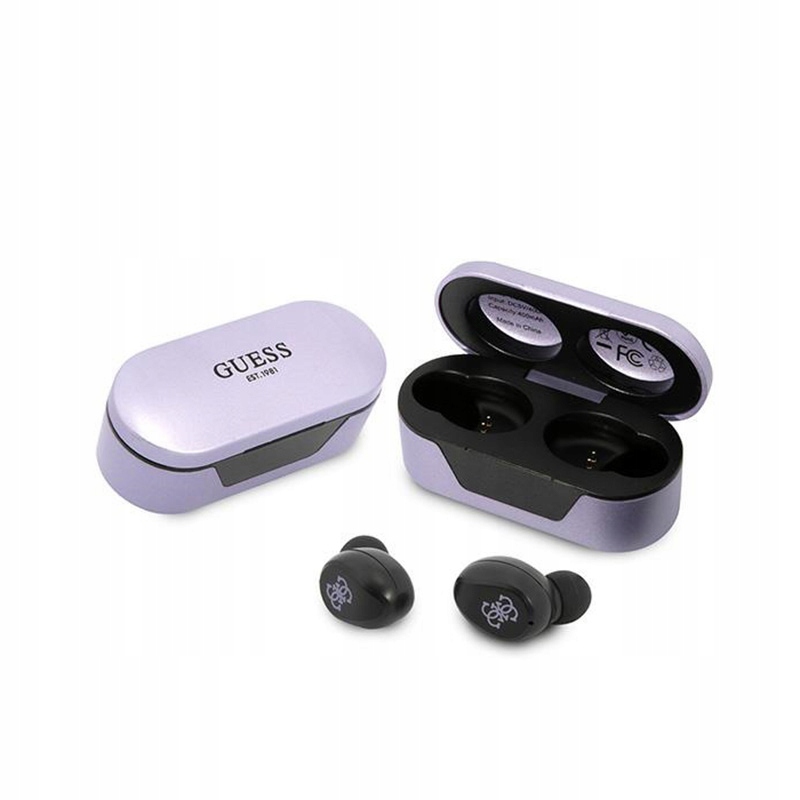 Guess True Wireless Earphones BT5.0 5H – Tws sluchátka pouzdro (fio