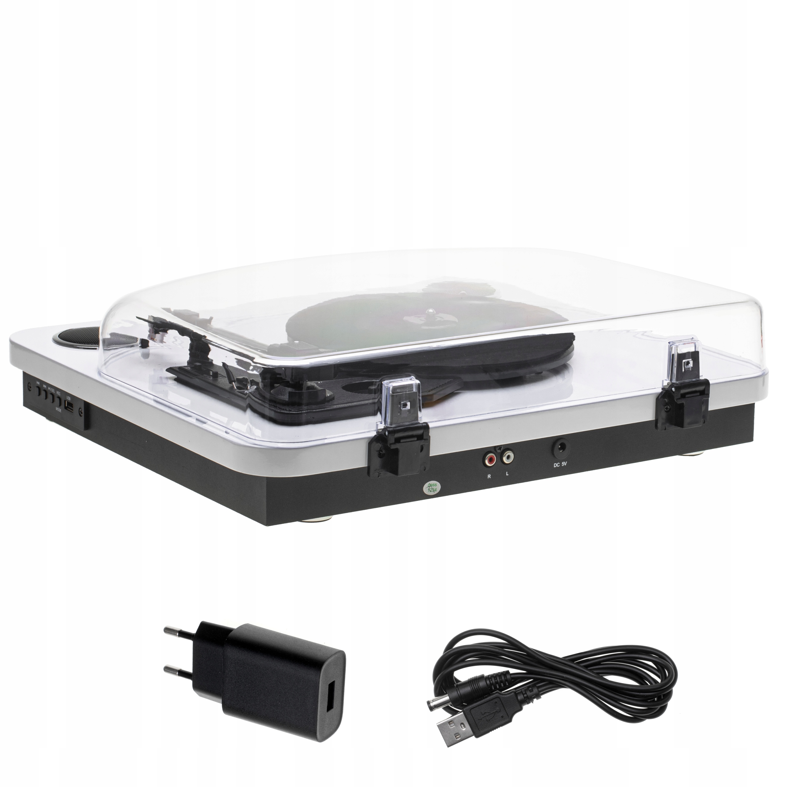 Gramofon Audio-technica Bluetooth USB Automatyczny z Głośnikami Adler 1914W