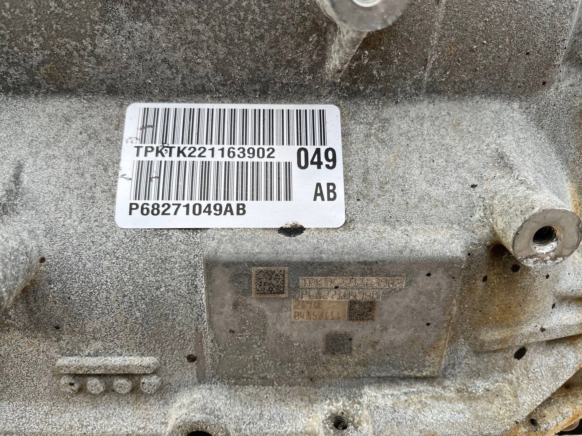 automatico scatola cambio Dodge Durango 3.6 4x4 2018-2027 P68271049AB
