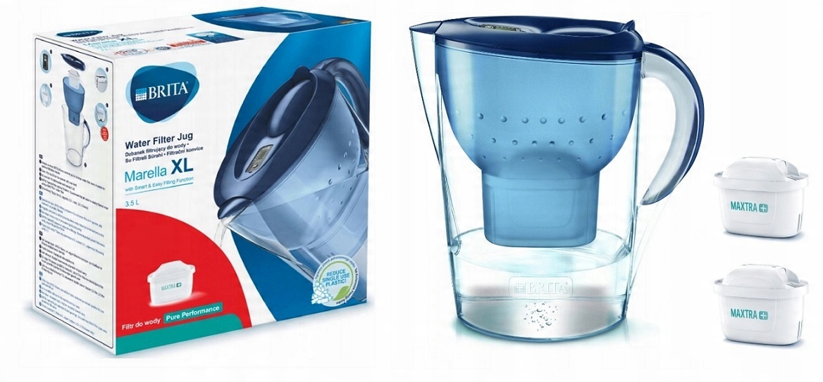 

Dzbanek Brita Marella XL 3.5L+2 filtry Maxtra