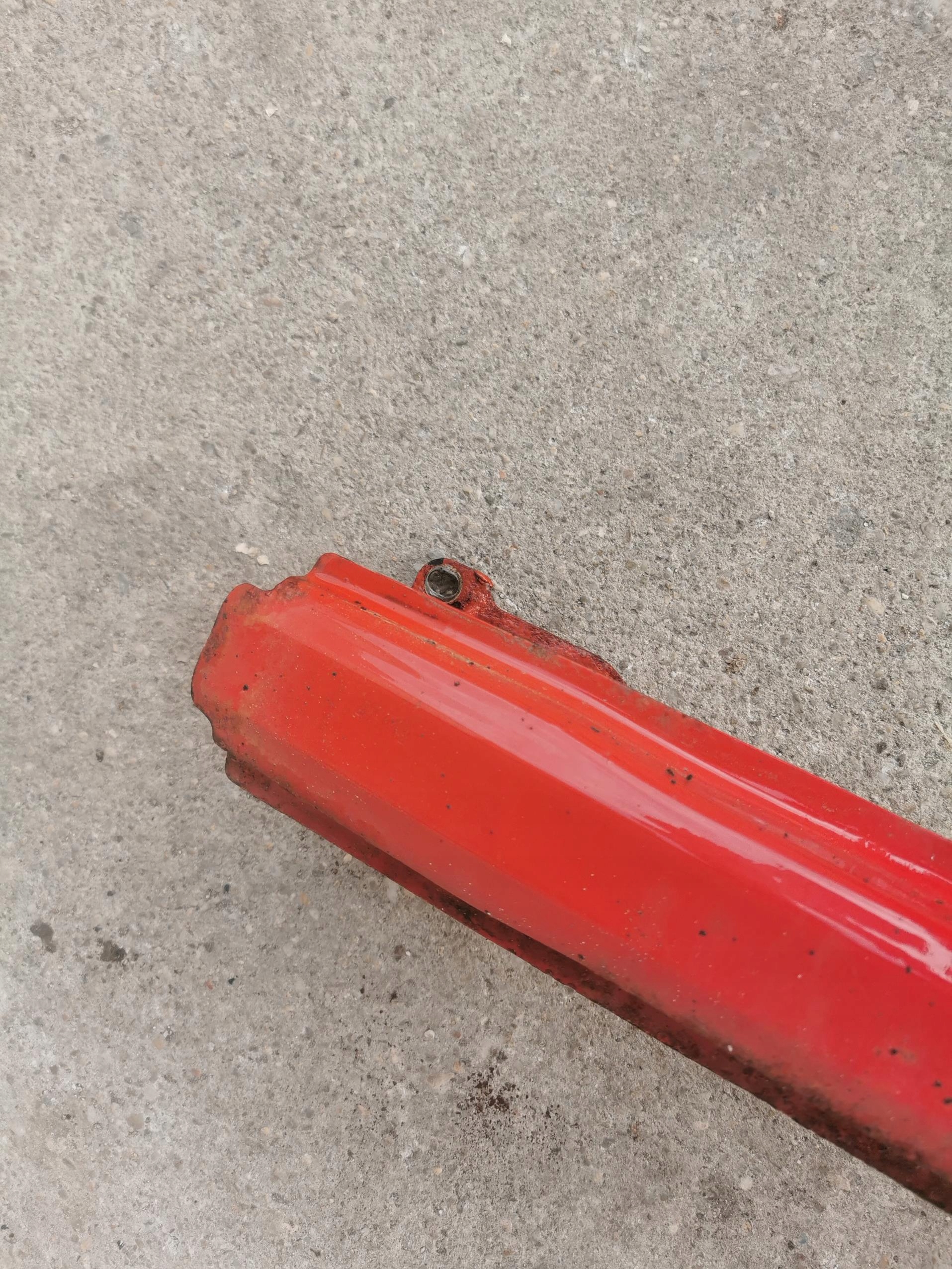 bumper support rear part SKODA FABIA II SCOUT 06-14