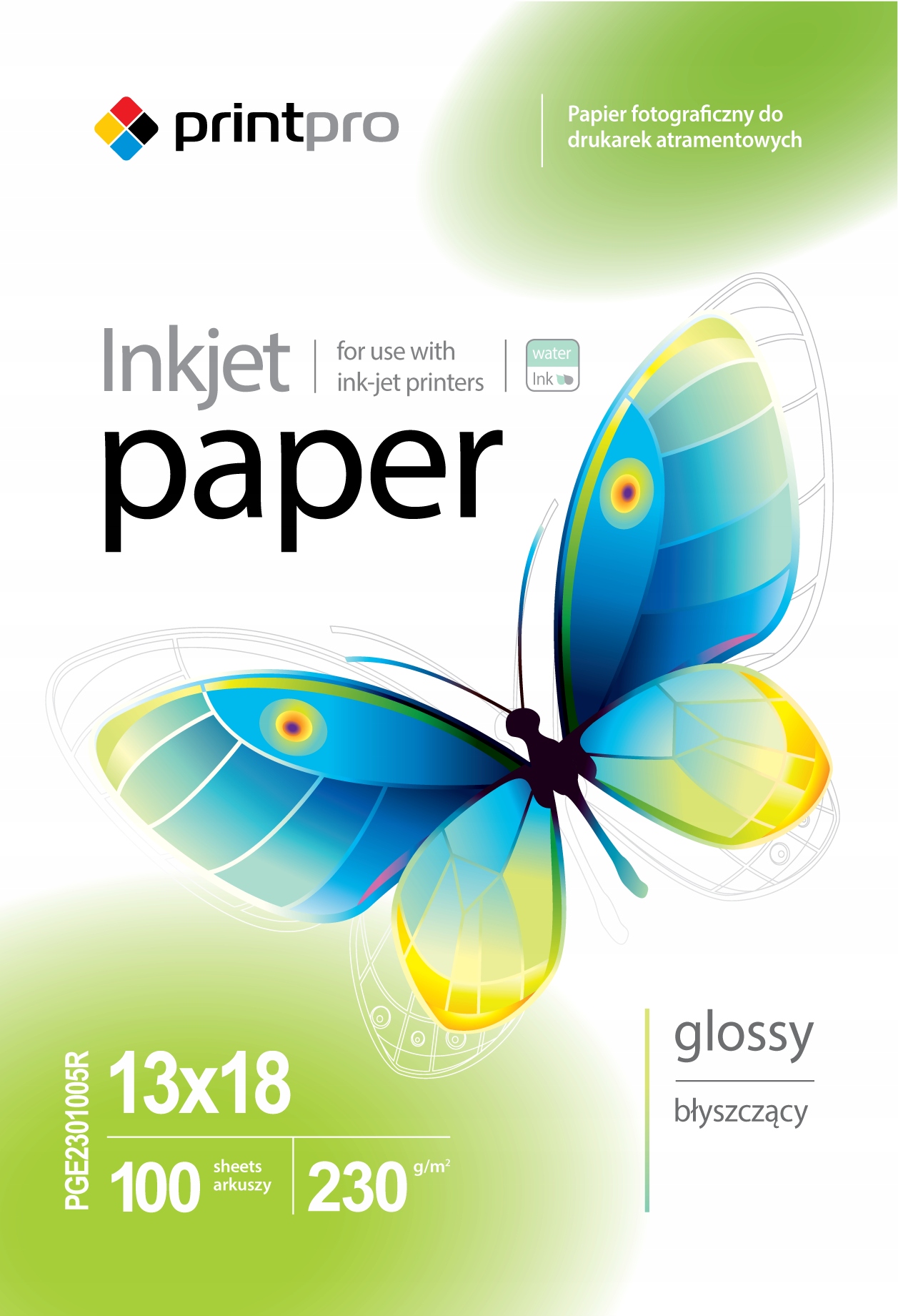 

Papier Fotograficzny Błyszczący 13x18 230g 100 szt