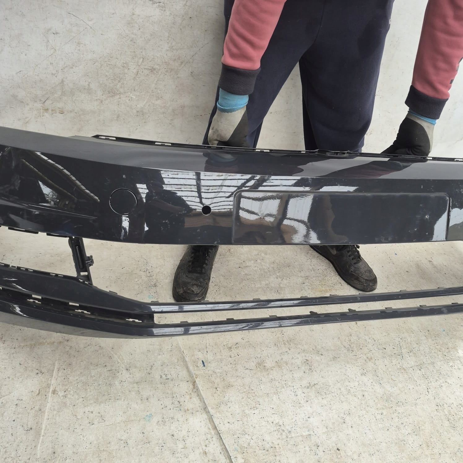 VW TOURAN II 2 15-> bumper front front 4XPDC