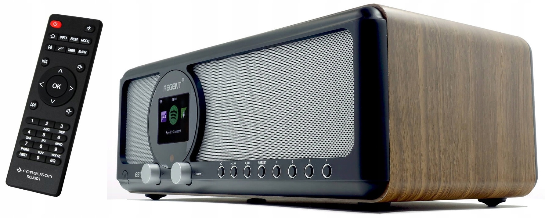 Radio DAB+ FM Ferguson i351s Internetowe WiFi z Internetu Spotify Bluetooth Marka Ferguson