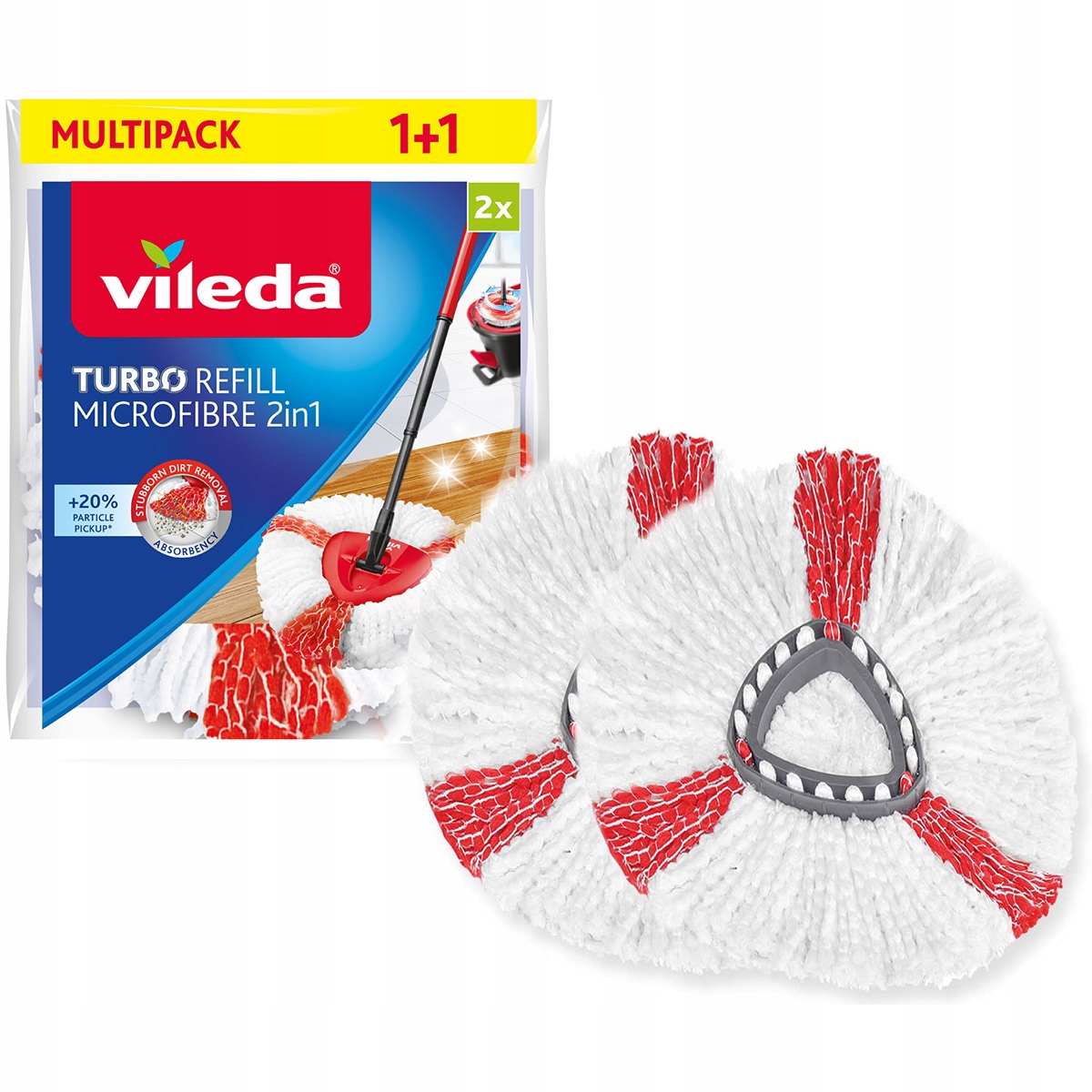 

Vileda wkład do mopa obrotowego Turbo 2 szt