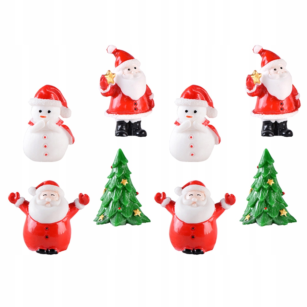 MINI BLATOWE DEKORACJE ZABAWKOWE CHOINKI