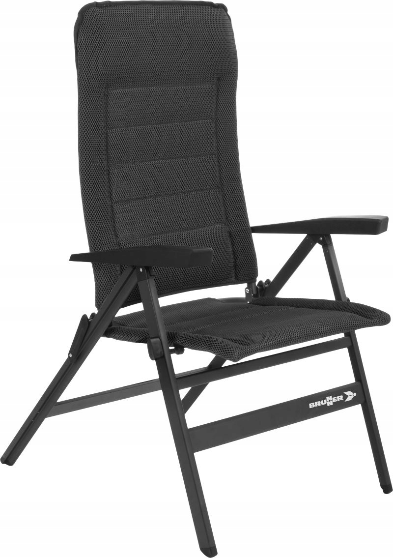 Krzesło kempingowe Travelounger M 3D Dark Grey Brunner