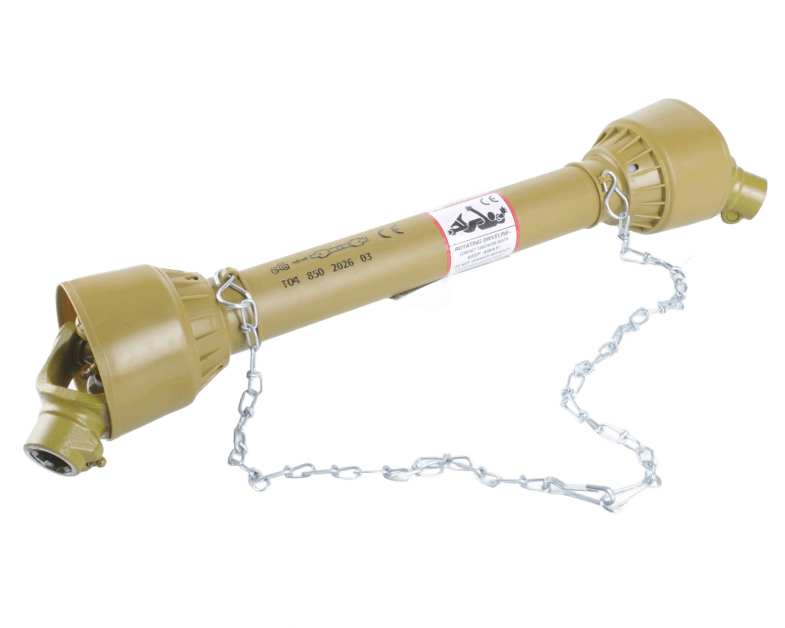 Kloubový a teleskopický válec Wom 850 mm 1 3/8" Z6, křížová hřídel 27x74,6 mm