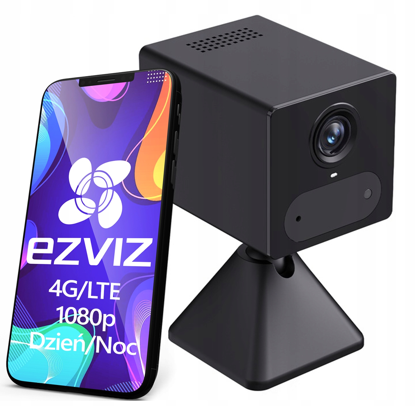 Minia 4G Lte Ezviz CB2 4G Bezdrôtová mikrofónová kamera Špionážny reproduktor