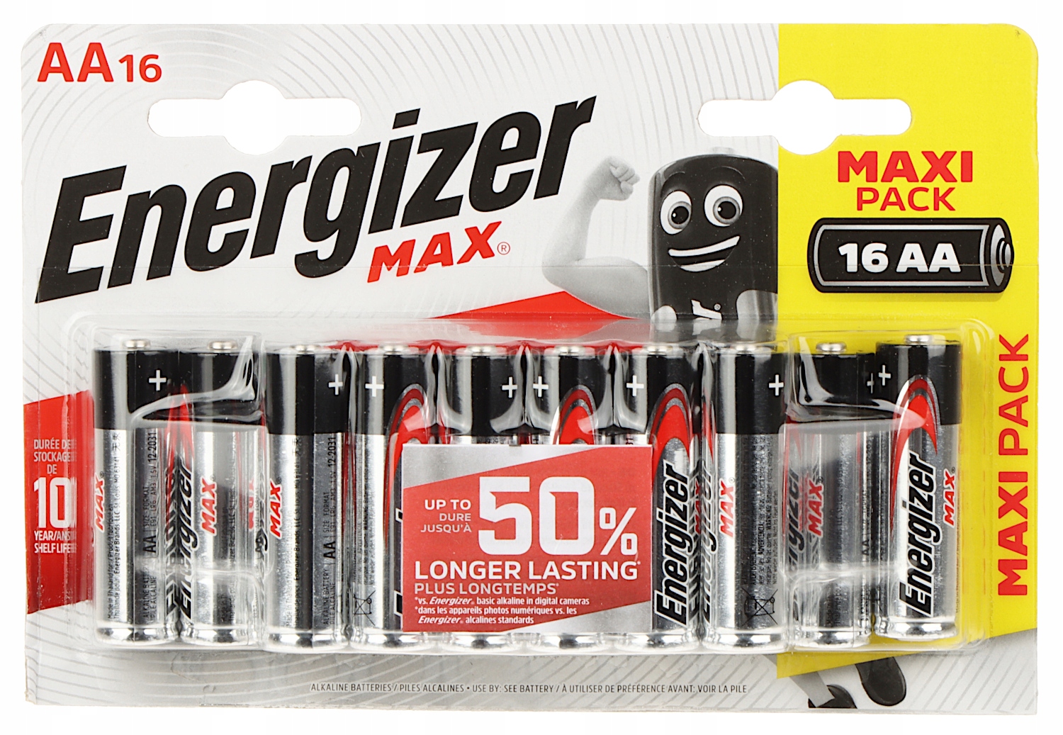 

Bateria alkaliczna Energizer BAT-AA/E-MAX*P16 opak