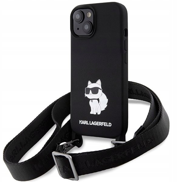 Karl Lagerfeld KLHCP15SSCBSCNK iPhone 15 14 13 6.1" hardcase czarn