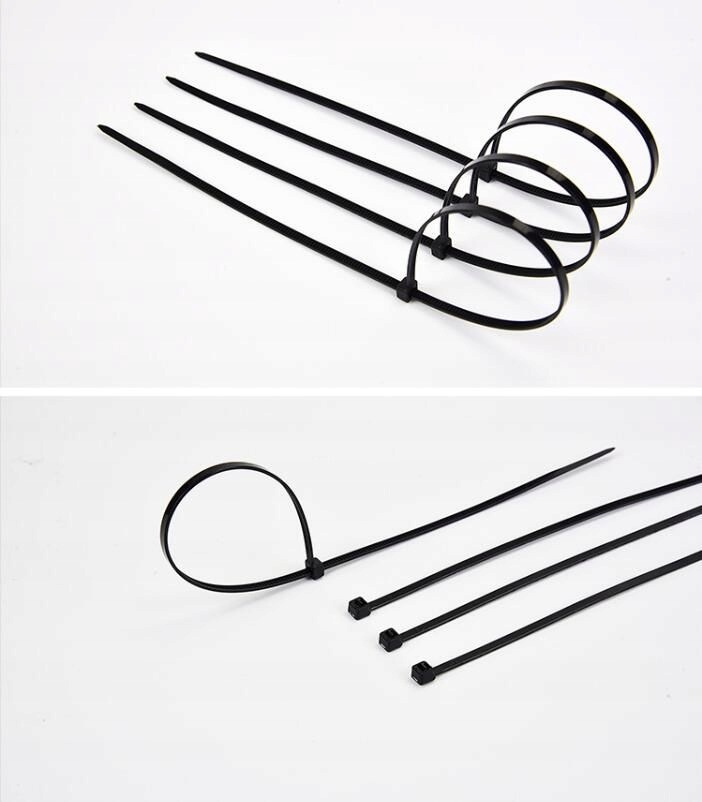 Organizer Mozos Opaska zaciskowa Czarny 100 sztuk (mcable-l)
