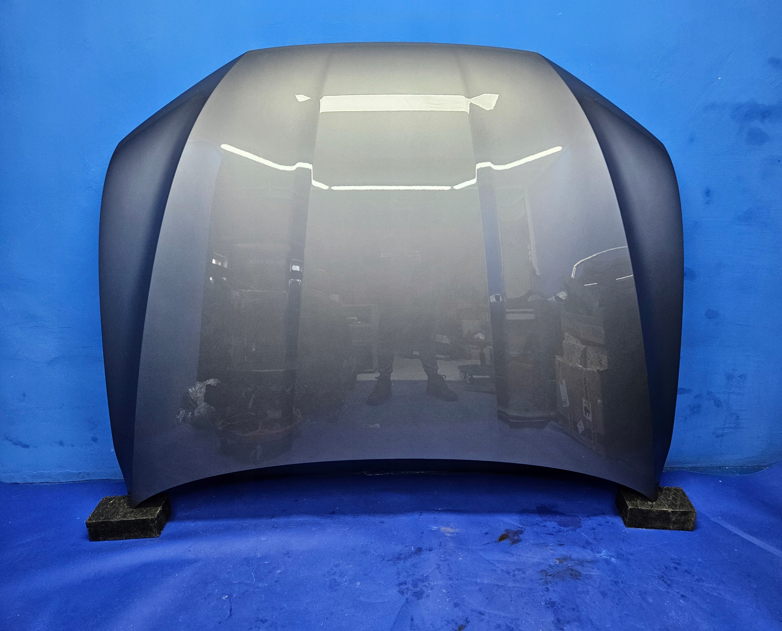 AUDI Q8 E-TRON 55 ETRON MASKA POKRYWA SILNIKA LZ7F ORYGINAŁ