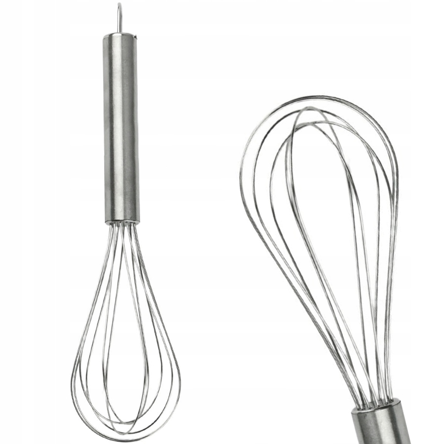 Trzepaczka RÓZGA kuchenna STALOWA do jajek mieszania ciasta