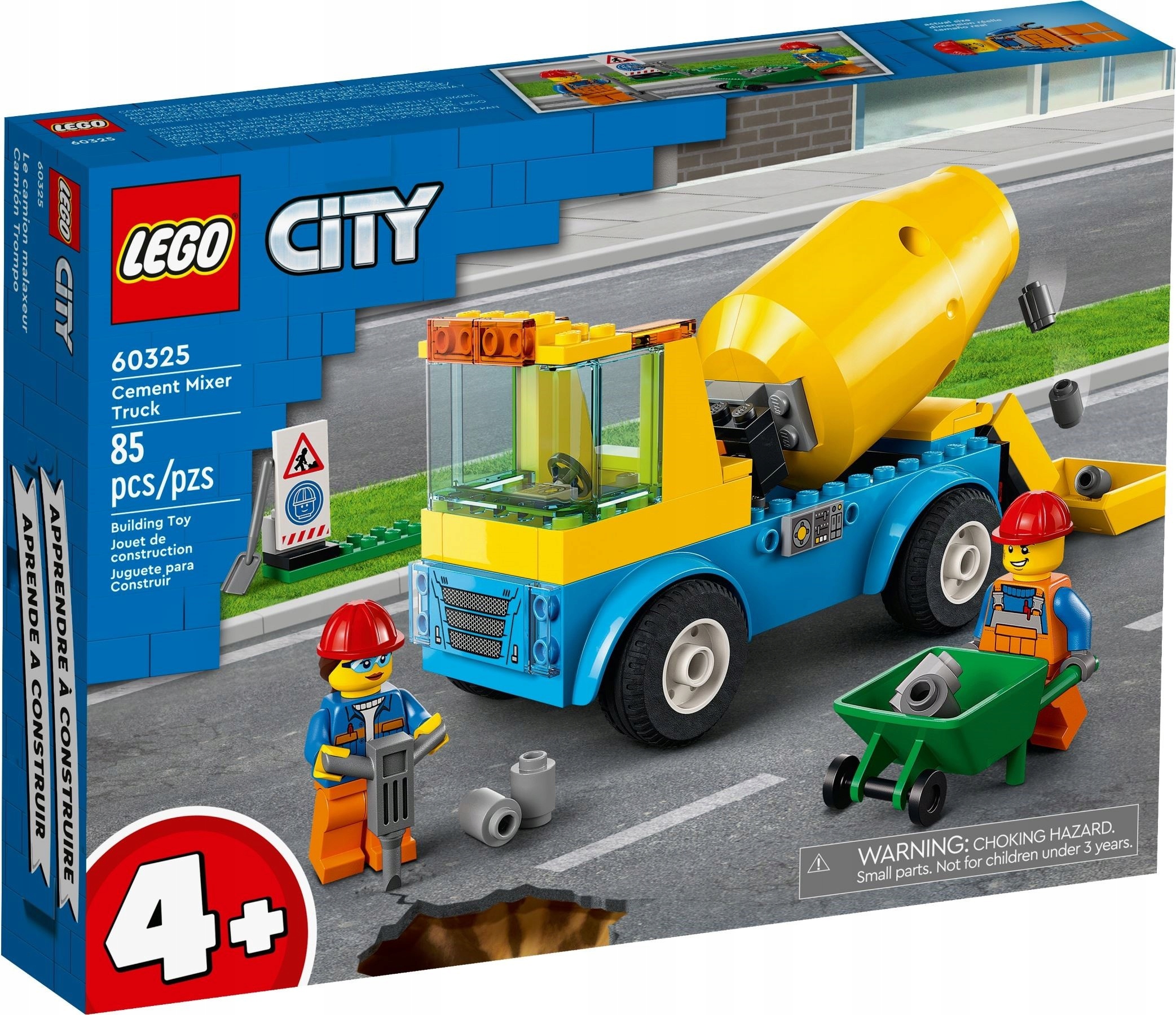 

Lego 60325 City Ciężarówka Z Betoniarką