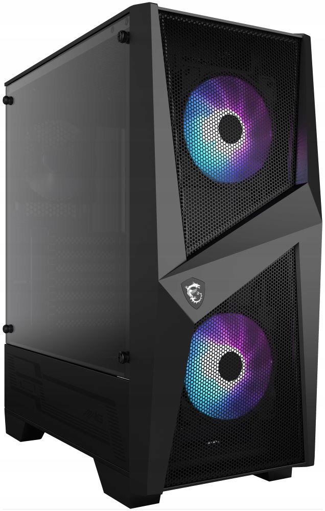 Msi skříň Mag Forge 100R/ bez zdroje/ levé temperované sklo/ 2x 120 mm A-rg